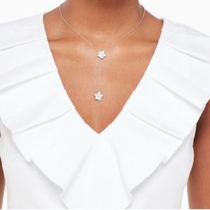 Kate Spade Blooming pave necklace